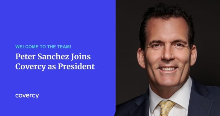 peter sanchez joins covercy as president